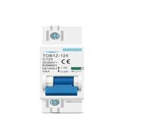 Disjoncteur 1 pièce 1P 80A 100A 125A DC 250V | Circuit Breaker(125A)