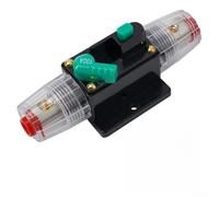 Disjoncteur 10 A-100 A CC avec fusible de réinitialisation manuelle, interrupteur de protection d'alimentation en ligne étanche 12 V-48 V pour voiture, bateau, audio automobile, prévention des
