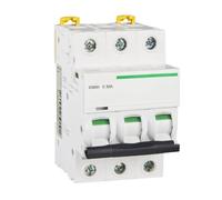 Disjoncteur 10 kA type B IC65H 1P 2P 3P 4P 1A 2A 3A 4A 6A 10A 16A 20A 25A 32A 40A 50A 63A(4,40 A)