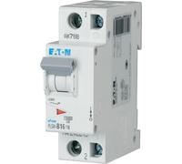 Disjoncteur 10kA B 16A/1pol+N 1,5TE Eaton PLSM-B16/1N-MW
