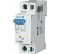 Disjoncteur 10kA B 20A/1pol+N 1,5TE Eaton PLSM-B20/1N-MW
