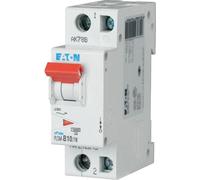 Disjoncteur 10kA C 10A/1pol+N 1,5TE Eaton PLSM-C10/1N-MW