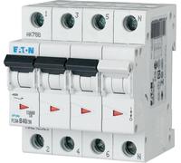 Disjoncteur 10kA C 40A/3pol+N 4TE Eaton PLSM-C40/3N-MW