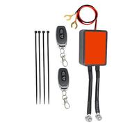 Disjoncteur 12V, Avec Sectionneur à Télécommande, Protection Haute Intensité pour Moto en Courant Continu, Pour Systèmes Audio, Électroniques, Solaires, Camping-Cars, Bateaux, Poids Lourds Et