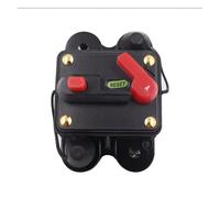 Disjoncteur 12V DC, 20A 30A 50A 60A 80A 100A 150A 200A 250A 300A, protection de tension de fusible réinitialisable for audio de voiture et camion(200A)