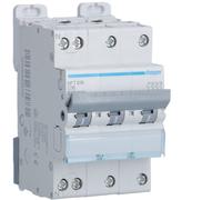 Disjoncteur 16A 3P+N 6-10kA Courbe C 3module