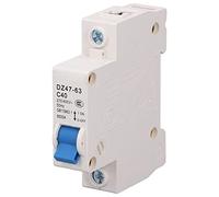 Disjoncteur 1P 230V 400V 40A disjoncteur Miniature montage sur Rail DIN DZ47?63 C40 Module de disjoncteur for la maison Interrupteur automatique