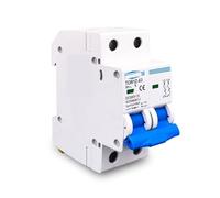 Disjoncteur 1P 2P DC 6KA 500V, 3A 6A 10A 16A 20A 25A 32A 40A 50A 63A, connexion de type Y(2P,50A)