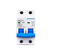 Disjoncteur 1P 2P DC 6KA 500V, 3A 6A 10A 16A 20A 25A 32A 40A 50A 63A, connexion en Y