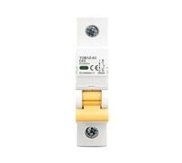 Disjoncteur 1P DC 250V 1-63A, courbe C, unipolaire, courant continu for système photovoltaïque PV