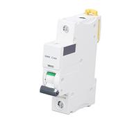 Disjoncteur 1P, montage sur rail DIN 230V/400V 40A haute fiabilité PA66 coque en nylon interrupteur de protection contre les courts-circuits de taille compacte for système d'éclairage Interrupteur aut
