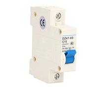 Disjoncteur 1P montage sur Rail DIN disjoncteur Miniature 230V 400V 10A DZ47?63 C10 Interrupteur automatique