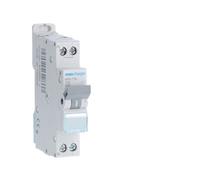 Disjoncteur 1P+N 3 kA courbe C 10 A, 1 module, bornes à vis - HAGER MFN710