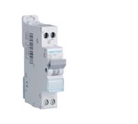 Hager Disjoncteur MFS725 1P+N 25 A Courbe C 3 kA Phase+Neutre Sans vis 1M