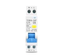 Disjoncteur 1P+N 6KA 18MM 230V 50/60Hz 1pcs(10A)