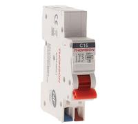 Disjoncteur 1P+N peignable bornes automatiques 10A NF Easy Connect - Thomson