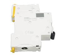 Disjoncteur 1P Structure à clip à double verrouillage Protecteurs de fuite à la terre (Size : 25A)