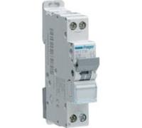 Hager Disjoncteur 1 phase + neutre 10 A Courbe C 4,5 kA vis/vis