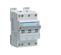 Hager Disjoncteur NFT820 20 A 3P+N Courbe C 6/10 kA 3 modules
