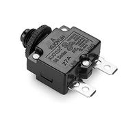 Disjoncteur 27Amp disjoncteur thermique bouton interrupteur unipolaire pousser for réinitialiser démarreur électronique protection contre les surcharges Interrupteur automatique (Size : 3A)