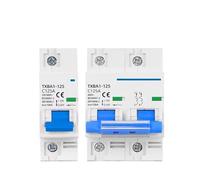 Disjoncteur 2P 230 V CA, Interrupteur À Air, 80 A, 100 A, 125 A, Protection Contre Les Surcharges Et Courts-circuits, Pouvoir De Coupure 10 KA(2P,100A)