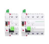 Disjoncteur 2P 4P Type A RCD RCCB réenclencheur automatique interrupteur de sécurité modulaire 6KA 16A/63A 30mA 230V 400V fuite(32A,2 Pole 100mA)