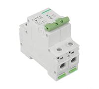 Disjoncteur 2P AC 400 V avec capacité de coupure de 6 kA, modèle DZ47S-63, courant nominal 63 A, interrupteur à air montable sur rail pour électricité industrielle et résidentielle (32 A)