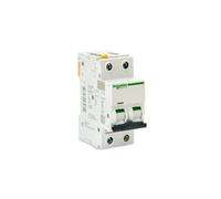 Disjoncteur 2P C 40A 15kA iC60L A9F94240