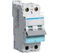 Disjoncteur 2P C 4A NCN204 Icn=10000A/Icu=15kA