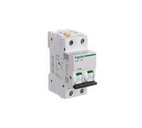 Disjoncteur 2P C 6A 10kA AC iC60H-C6-2 Acti9 A9F07206