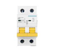 Disjoncteur 2P DC 600V 3A 6A 10A 16A 20A 25A 32A 40A 50A 63A, courbe C, fusible unipolaire à courant continu for PV