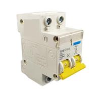 Disjoncteur 2P DC 600V MCB C courbe unipolaire fusible à courant continu for PV(2P 25A)