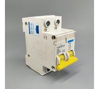 Disjoncteur 2p DC600V disjoncteur MCB c courbe unipolaire fusible à courant continu for PV Protecteurs de fuite à la terre (Size : 2P 10A)