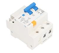 Disjoncteur 2P, protection AC 400V 20A DIN Rail Mount Isolateur de courant résiduel 6000A Capacité de rupture for la maison Interrupteur automatique