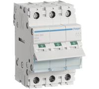 Disjoncteur 3 pôles 100 A 3 NO (T) 400 V Hager SBN390