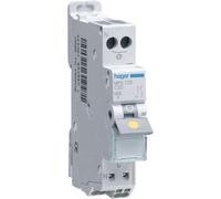 Disjoncteur 3KA bipolaire phase + neutre - sans vis - 2A HAGER