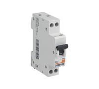 Disjoncteur 3KA - 1 module - PH+N 32A - gris DEBFLEX