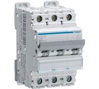 Disjoncteur 3P 25kA courbe B - 10A 3 modules (NQN310)