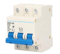 Disjoncteur 3P Disjoncteur de protection contre les fuites Disjoncteur à courant résiduel basse tension 400V 16A DZ47? 63 C16 Interrupteur automatique