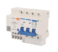 Disjoncteur 400 V, Type d'air 0,1 S Temps d'action de fuite AC Disjoncteur de courant de tension nominale for la construction d'ingénierie for l'industrie Interrupteur automatique