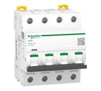 Disjoncteur - 4P - 16 A - Courbe C - 400 Vca - 6000A / 10 kA - Acti9 iC60N - A9F74416 - Schneider