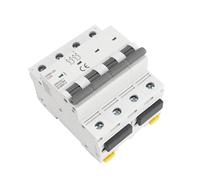 Disjoncteur 4P 80A 100A 125A DC, Rail Din MCB 6KA 1000VDC, disjoncteur GYM9-125 for énergie solaire, 1 pièces(100A)