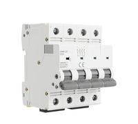 Disjoncteur 4P 80A 100A 125A DC, Rail Din MCB 6KA 1000VDC, disjoncteur GYM9-125 for énergie solaire, 1 pièces(80A)