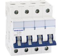 Disjoncteur 4PH 20A 6kA courbe C à vis - EUROHM -20346
