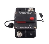 Disjoncteur 50A - 12-48V Reset Manuel 30A-80A Accessoires,Disjoncteur 60A - Pour Camions Autobus Bateaux VTT Camping-Car Solaire Audio Électronique Générateur Maison Batterie