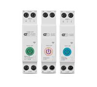 Disjoncteur 63A 1P + N WIFI commutateur intelligent compteur d'énergie Kwh mesure surveillance disjoncteur minuterie relais MCB(Metering,32A)