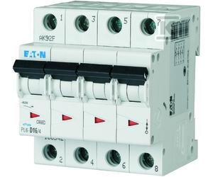 Disjoncteur 6kA PL6-C16/4 166519