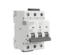 Disjoncteur 8 0a 100a 125a 6ka 3p 750VDC Mini disjoncteur Din Rail DC disjoncteur Gym9-125 Protecteurs de fuite à la terre (Color : 80a, Size : 3 Pole 750VDC)