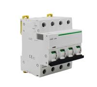 Disjoncteur à air libre triphasé à quatre fils Acti9 iC65N 4P 6A 10A 16A 20A 25A 32A 40A 50A 63A(6A)