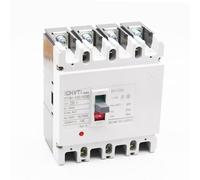 Disjoncteur à boîtier moulé 160A 200A 225A 250A triphasé quatre fils 4P interrupteur air 380v MCCB(4P White,160A)